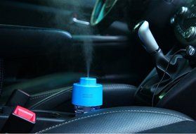 Lsgoodcare Portable Mini USB Air Humidifier Cool Mist Ultrasonic LED Yellow Noctilucent Bottle Cap Air Purifier... N4