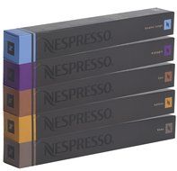 50 NESPRESSO COFFEE CAPSULES (10 x VOLLUTO, 10 x ROMA, 10 x COSI, 10 x VIVALTO LUNGO, 10 x ARPEGGIO)