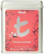 Dilmah Tea, Italian Almond Tea, 20-Count Luxury Leaf Teabags (Pack of 2) N3