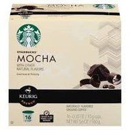 Starbucks Mocha Flavored Coffee Keurig K-cups 16 Ct (Pack of 2)