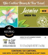 The Coffee Bean and Tea Leaf Jasmine Green Tea, Keurig K-Cups, 60 Count N2