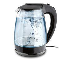 1.7-Liter Glass Electric Tea Kettle 1500-Watt Cordless Teapot LED Illumination N2