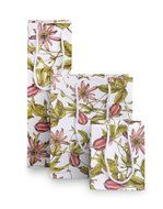 Boston International 6 Count Caskata Studio Bottle Bags, Peony Gold N19