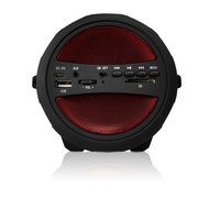 AXESS SPBT1041-RD Indoor/Outdoor Hi-Fi 3" Bluetooth Speaker, Red N4