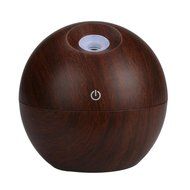 Dacawin LED Touch Aroma Ultrasonic Humidifier USB Essential Oil Diffuser Air Purifier (brown) N5