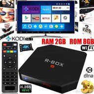 2016 NEW arrival R-BOX android tv box 2G/8G KODI 16.1 Pre-installed 4K TV BOX 100M LAN Bluetooth4.0 HDMI with...