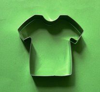 LAWMAN 3x sport wear t-shirt jersey pants fondant pastry baking cookie cutter set