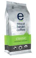 Ethical Bean Coffee Decaf, Dark Roast, Whole Bean, 12-Ounce Bag N33