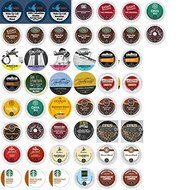 50-Count K-Cups And Single Serve Coffee Cups DeLuxe Light &amp; Medium Roast Variety Pack For K-Cup Brewers N2