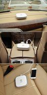 Winext portable Car Air Purifier, 3M HEPA type Ionizer, Air cleaner, Ionic air purifier, Car Air Freshener,Ionizer...