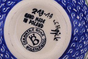 Polish Pottery Yarn Bowl N10