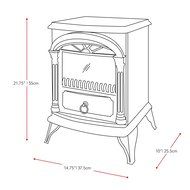 CorLiving FPE-302-F Free Standing Electric Fireplace N2