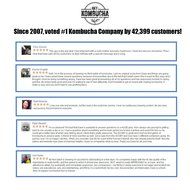Get Kombucha, Certified Organic Kombucha Tea Blend - (60 Servings) (4oz (60 Servings)) N6