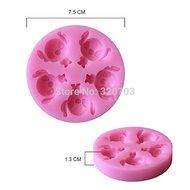 1pcs 3d New Shape Silicone Lace Mold Cake Tools, Fondant Bakeware Decorating, Candy, Cookie, Jelly Tools