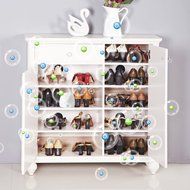 WSTA Portable Ozone Generator Purifier,Air Ionizer Cleaner,Ionic Air Purifier,Refrigerator,Shoe Cabinet,Small... N3