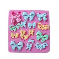 "Silicone Bows Cake Mold Cookie Biscuit Jelly Mould" shopping N2