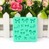 "Silicone Bows Cake Mold Cookie Biscuit Jelly Mould" shopping N3