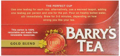Barry's Tea, Gold Blend, 80 Tea Bags