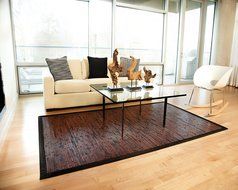 Anji Mountain AMB0036-0710 Contemporary Bamboo Rug, Natural, 7 x 10-Feet N2