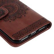 iPhone 7 Case (4.7 inch) - Wallet Folio Flip Embossed Totem PU Leather Case with Stand Card Slots and Slim Fit... N8