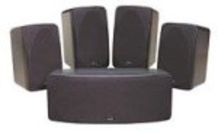 POLK AUDIO RM6600 HOME THEATER SPEAKER SYSTEM (Black) (Discontinued by Manufacturer)
