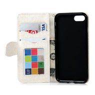 iPhone 7 Case (4.7 inch) - Wallet Folio Flip Embossed Totem PU Leather Case with Stand Card Slots and Slim Fit... N14