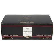 DAMMANN FRERES Gunpowder Green Tea, 24 Cristal Teabags N2