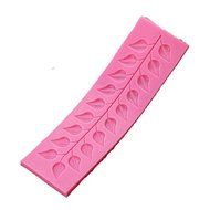 "Leaves Fondant Silicone Mold Lace Cake Mould Cake Decoration Tool" shopping N6