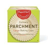 PaperChef 70060 Culinary Parchment Baking Cups, Large
