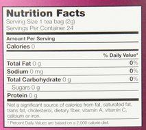 Now Foods Tea Bags, Heavenly Hip Hibiscus, 24 Count, 1.7 oz N15