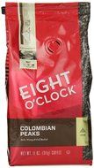 Eight O'Clock Colombian Peaks Ground Coffee, 11-Ounce Bags (Pack of 6)