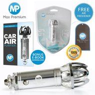 Auto Ionizer, Car Air Purifier Plus BONUS Car Air Freshener + eBOOK by Max Premium ~ Air purifier for smokers... N17