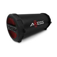 AXESS SPBT1041-RD Indoor/Outdoor Hi-Fi 3" Bluetooth Speaker, Red N7