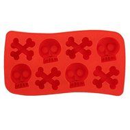&quot;Skull Human Skeleton Shape Silicone Ice Cube Freeze Mold&quot; shopping N9