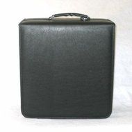 Artisan 240 Disc Black Faux Leather DVD Album with 120 Liner Notes and Title Cover Page Capacity Using Metal Ring...