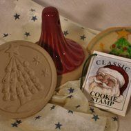 Brown Bag Tree Cookie Stamp - Christmas Series