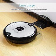 JISIWEI S+ Wi-Fi Enabled Robotic Vacuum Floor Cleaner with Camera and Mobile App Remote Control for Pets and Allergies... N4