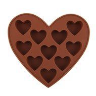 Heart Shape Silicone Cake Cookie Chocolate Mold Mould Ice Pan Tray Baking Tool