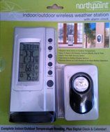 NORTHPOINT GM8058 Wireless Weather Station With Alarm Clock