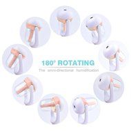 Sunnyhome007 50ml 2-in-1 Portable Mini USB Car Air Humidifier and Aromatherapy Essential Oil Diffuser, Air Purify... N22