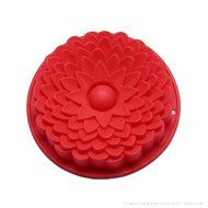 KOX 9&quot;Silicone Cake Mold ,Flower Mould, Birthday Cake /Bread /Tart Flan/ Jelly, Chocolate, Boudin, Fruit Pie/Silicone... N4