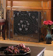 Vineyard Estate Fireplace Screen