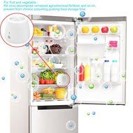 WSTA Portable Ozone Generator Purifier,Air Ionizer Cleaner,Ionic Air Purifier,Refrigerator,Shoe Cabinet,Small... N4