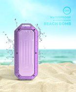 iJoy Beach Bomb IP66 Waterproof Shockproof Portable Bluetooth Speaker With built in Mic Aux-In and 2,000mAh Battery... N9