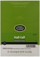 Green Mountain Coffee Half-Caff, Regular/Med Roast K-Cup Portion Pack for Keurig K-Cup Brewers, 24-Count N4