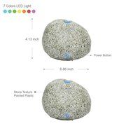 Essential Oil Diffuser, Simway 120ml Stone Grain Aroma Diffuser with Cool Mist and 7 Colors humidifier Waterless...