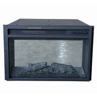 Clevr 26" 1400W Adjustable Electric Wall Insert Fireplace Heater W/Remote