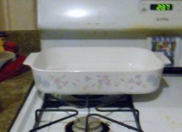 Corning Ware Pastel Bouquet Roaster Lasagna Pan