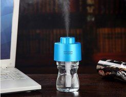 Lsgoodcare Portable Mini USB Air Humidifier Cool Mist Ultrasonic LED Yellow Noctilucent Bottle Cap Air Purifier... N13