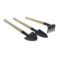 MMRM Mini Potted Plant Garden Hand Tool Kit Spade Shovel Rake for Kids